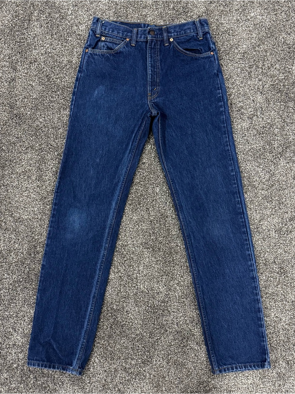 VTG Levis Jeans Men 32x34 Blue 505 Orange Tab 40505-0216 Regular Straight Denim
